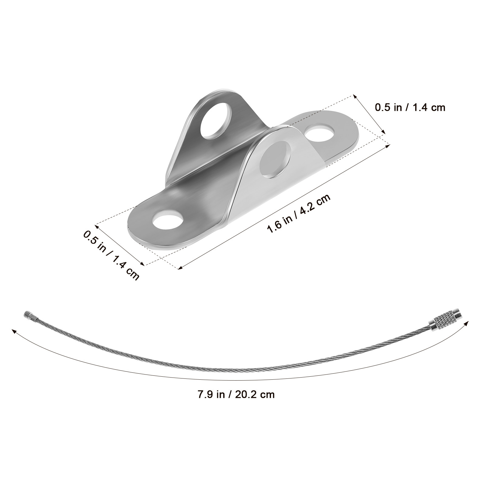 6 Set Penyangga Dinding untuk  - Earthquake Anchor Strap ulasan dan harga