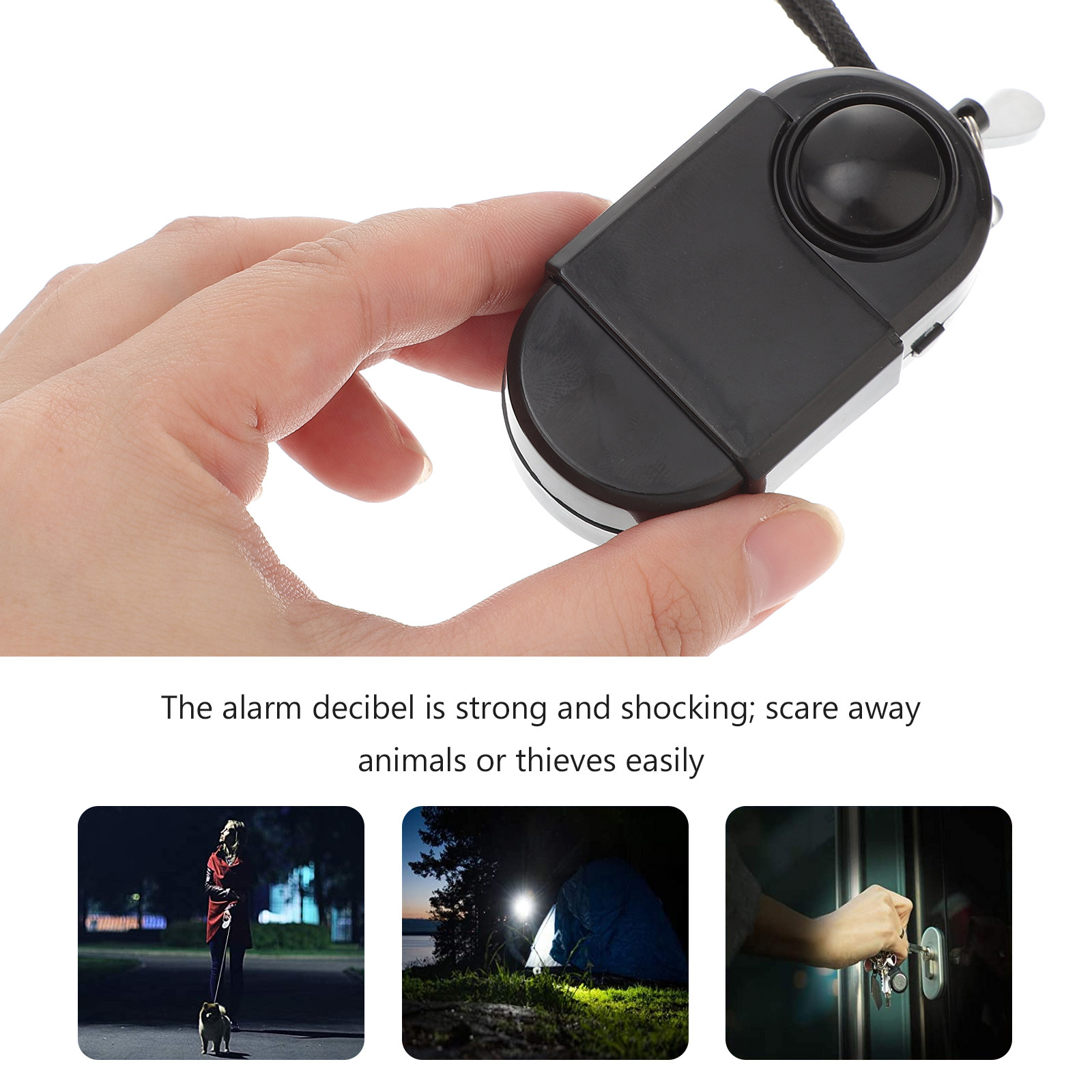 Alarm Keamanan Pribadi, Gantun - Personal Alarm Keychain ulasan dan harga