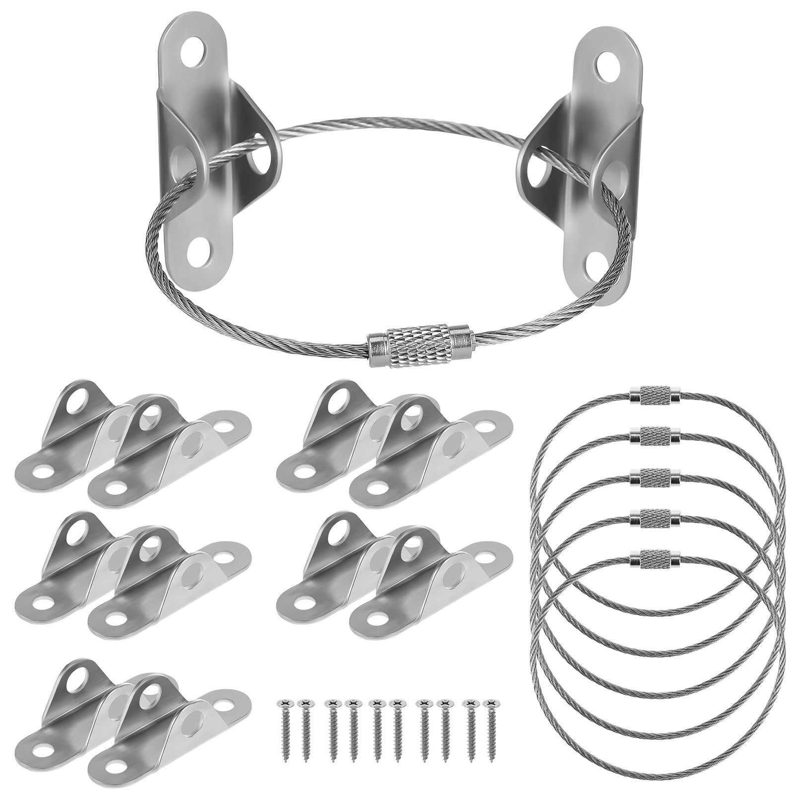 6 set Pengaman Furnitur Anti-T - Earthquake Anchor Strap ulasan dan harga